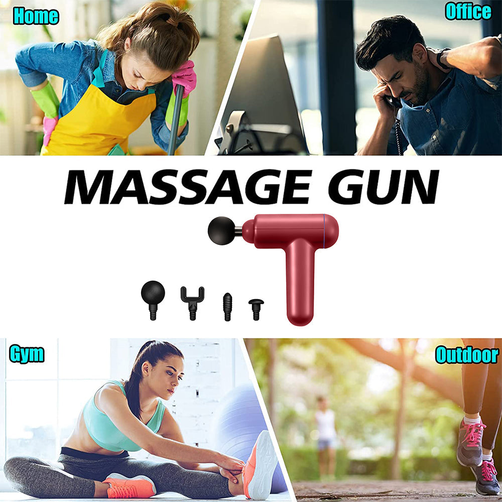 Electric Massage Gun, Hand Held Massager for Muscle