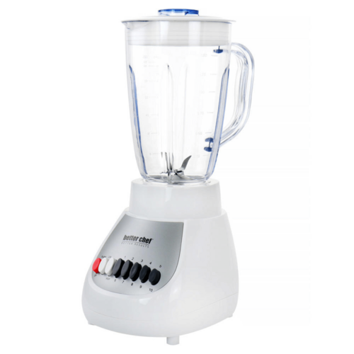 Better Chef Classic 10-Speed 6-Cup Plastic Jar Blender