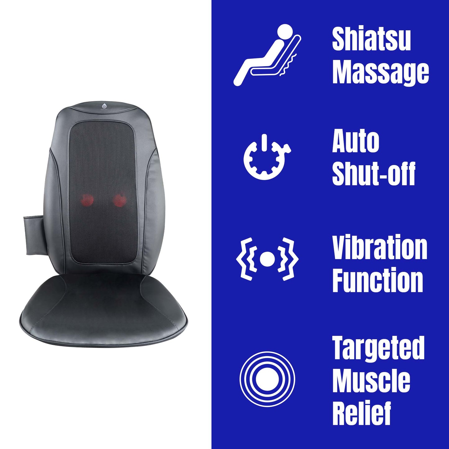 Shiatsu Chair Massager with Vibration – Ultimate Relaxation