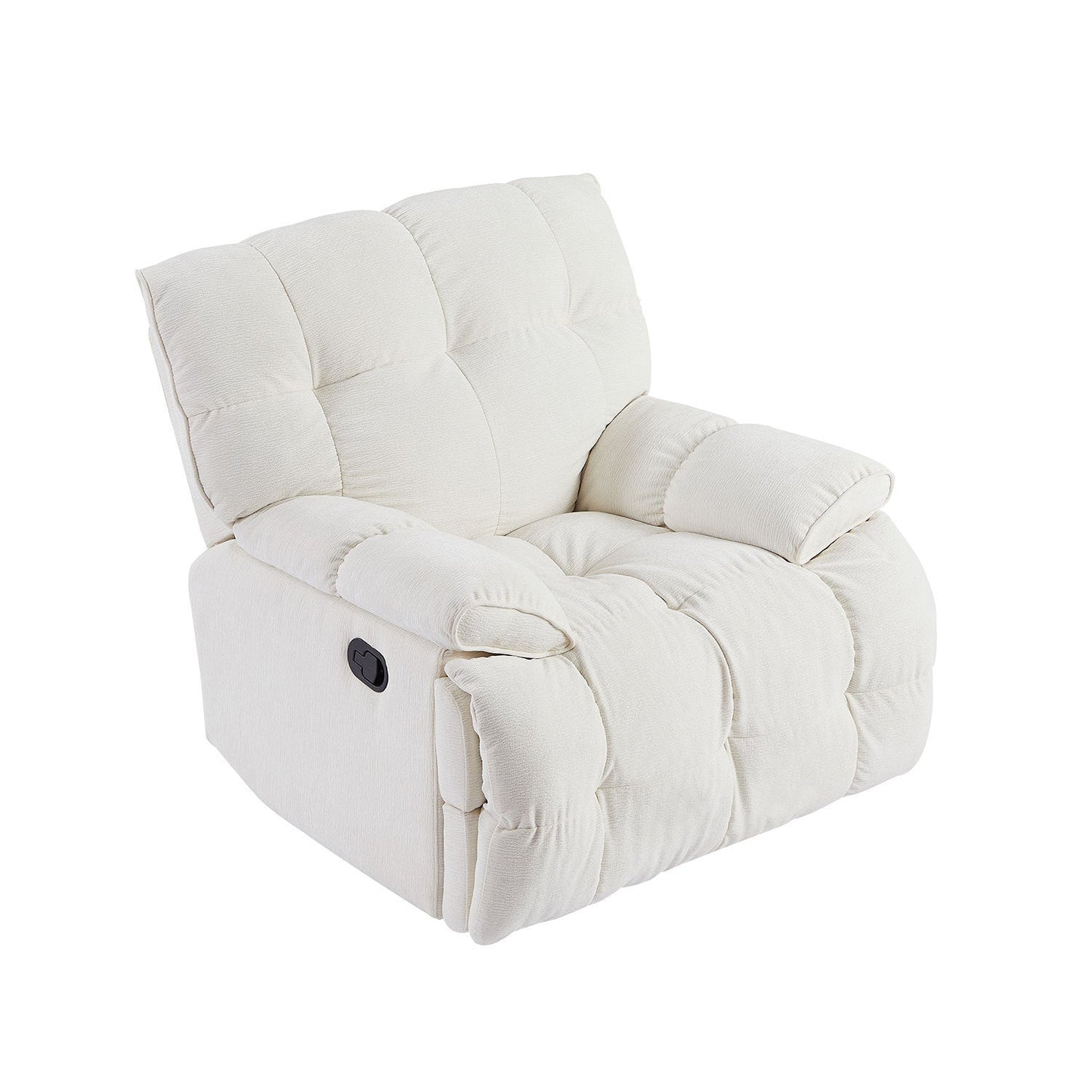 360 Degree Swivel Fabric Single Sofa Heavy Duty Reclining Chair for