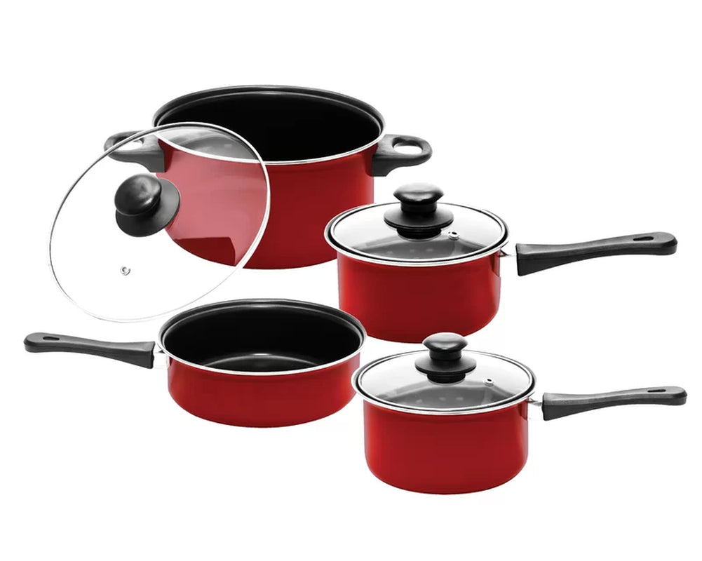 7 - Piece Non-Stick Carbon Steel Cookware Set