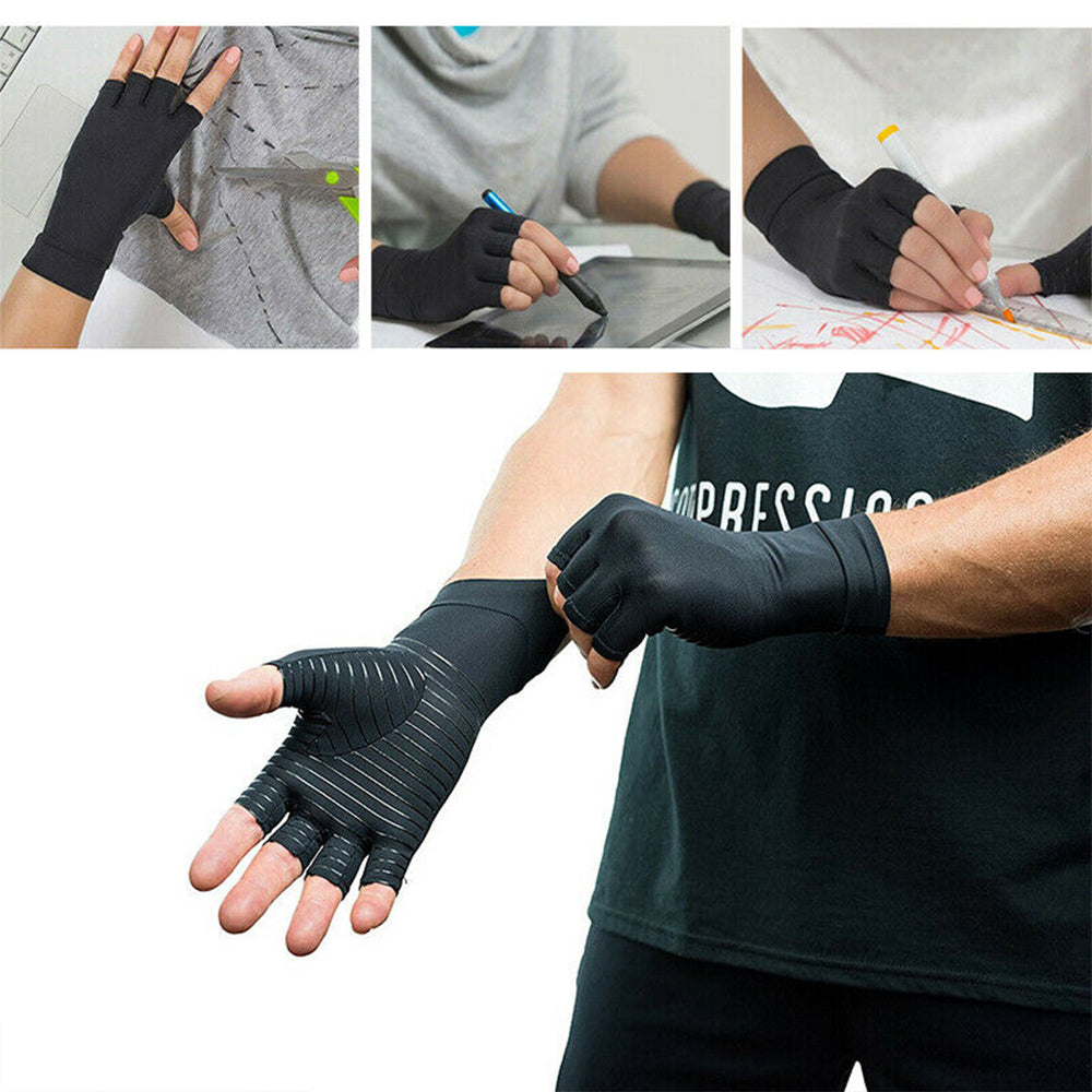 1 Pair Compression Arthritis Gloves Arthritic Joint Pain Relief Gloves